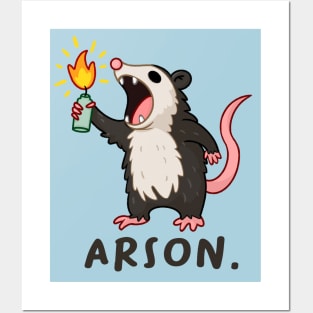 Arson Possum Posters and Art